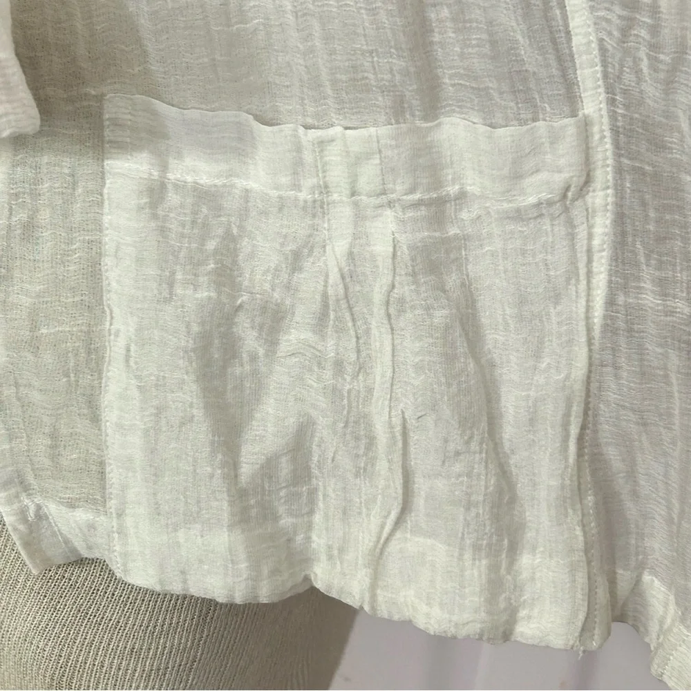 Stella Carakasi Sheer Cotton Open Jacket S - Picture 5 of 7